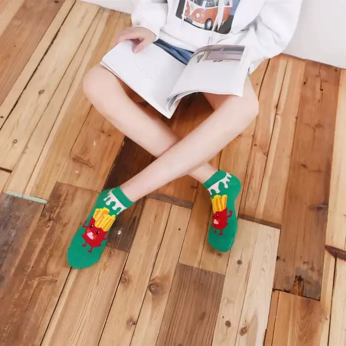 Chaussettes courtes amusantes pour femmes