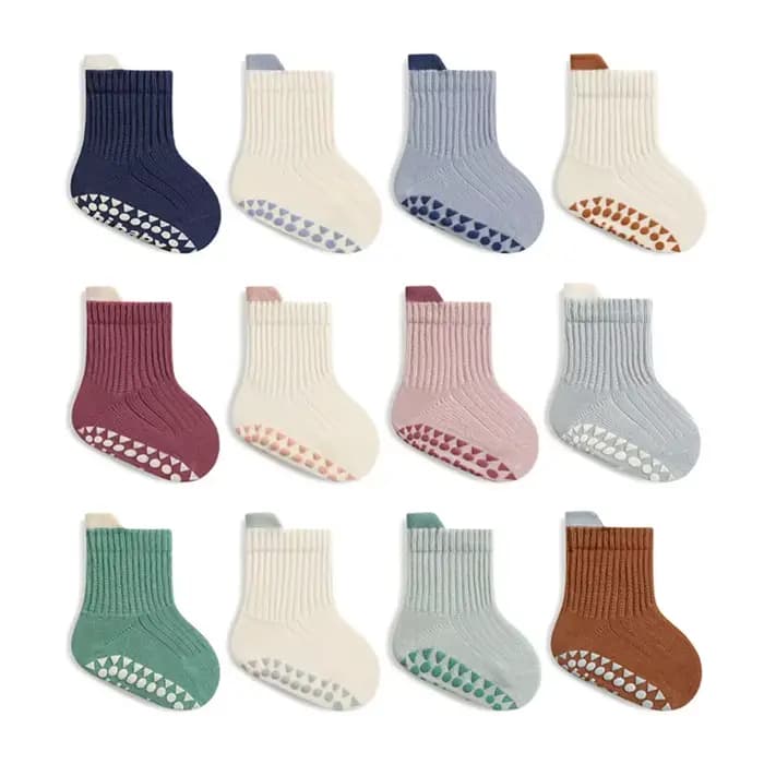 3 paires de chaussettes en coton pour enfants
