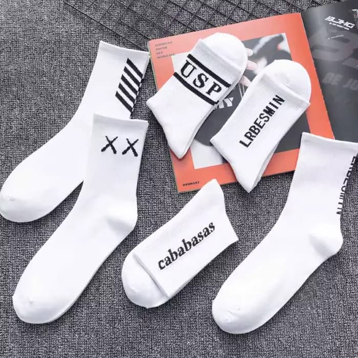 Chaussettes courtes en coton pour hommes