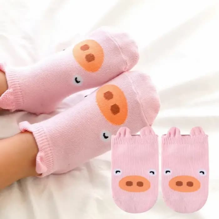 Chaussettes Courtes en Coton à Imprimé Non-ALD pour Garçon et Fille