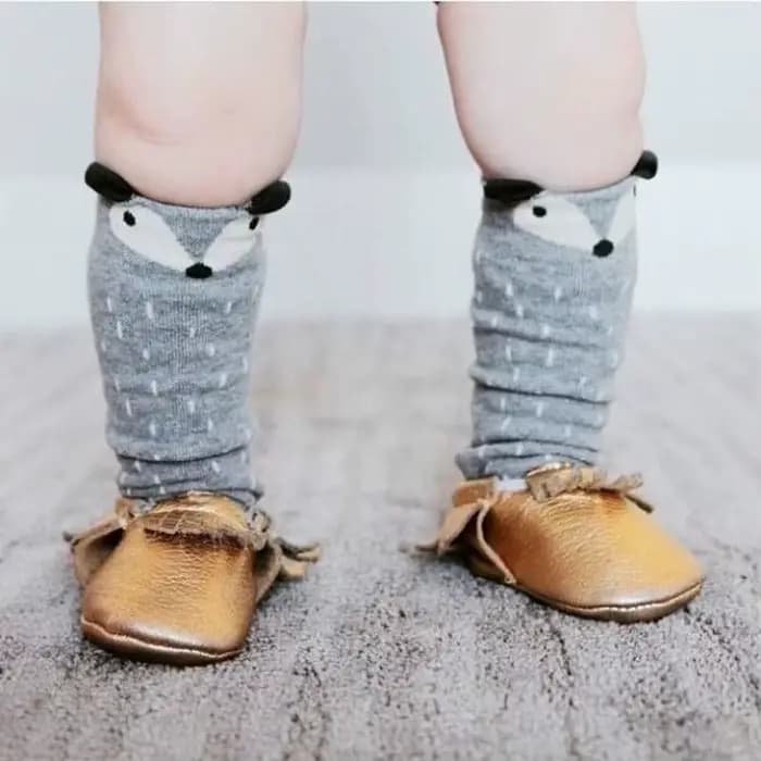 Chaussettes à bulles en coton pour nouveau-né
