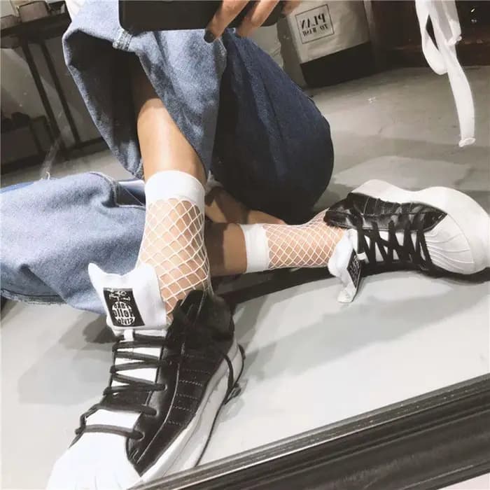 Chaussettes résille sexy pour femmes