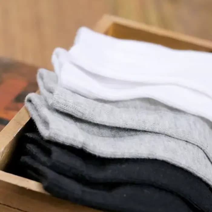 Bambou japonais hommes et femmes été fibre deux doigts chaussettes noir Kimono tongs sandale fendue Ninjia blanc Tabi orteil