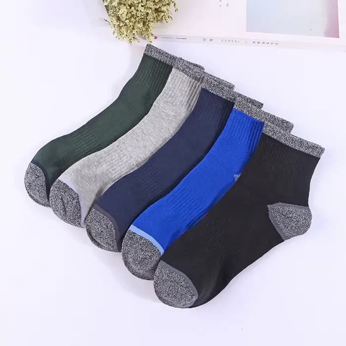 5 paires/lot de chaussettes pour hommes