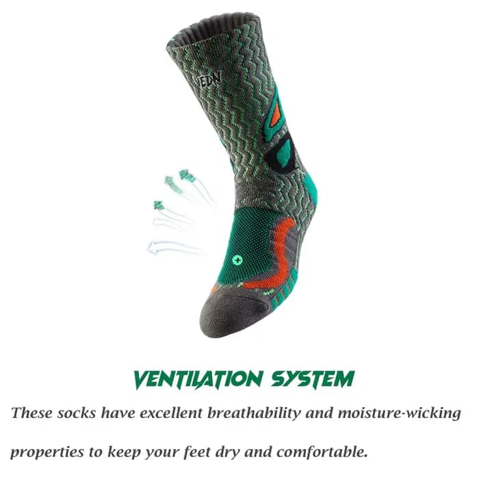 Chaussettes de Sport à fond de serviette pour hommes 9-12