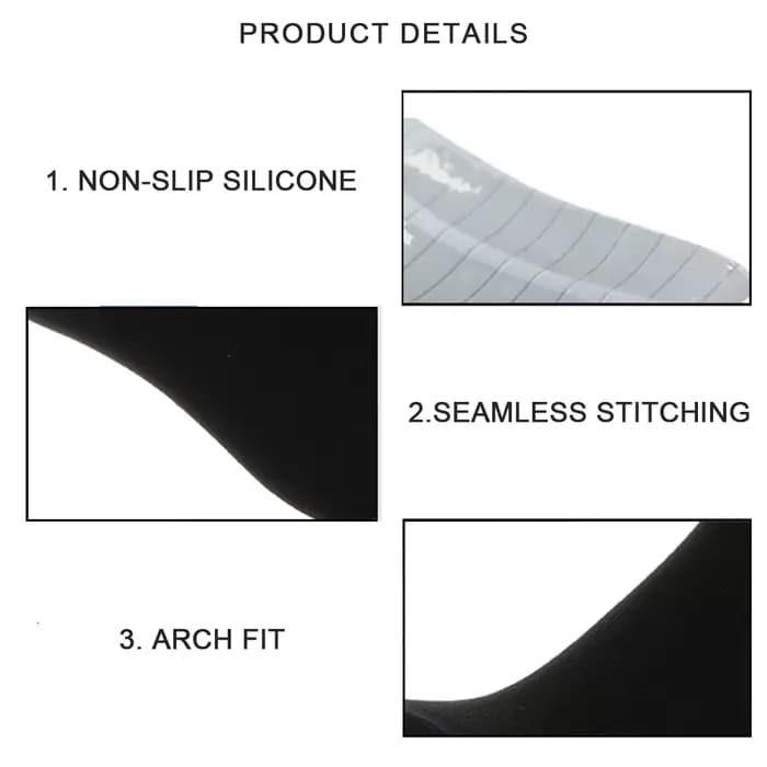 Chaussettes de cyclisme antidérapantes en silicone Whiteline 2024 pour l'été