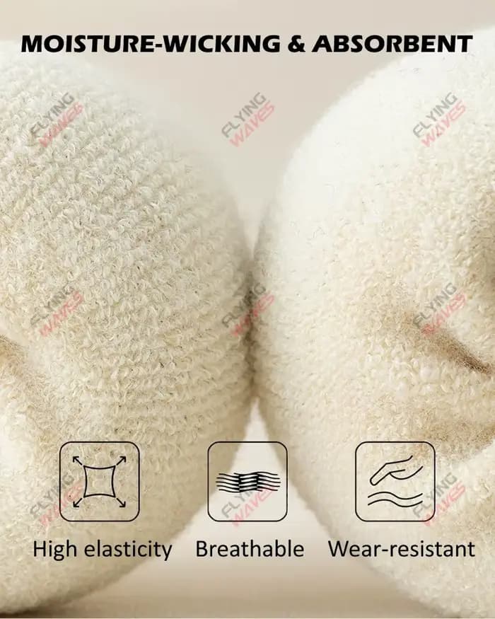 Chaussettes de Ski chaudes et épaisses pour femmes, chaussettes longues antidérapantes à Compression, Absorption d'humidité pour jeunes femmes, Ski, Sports de neige d'hiver