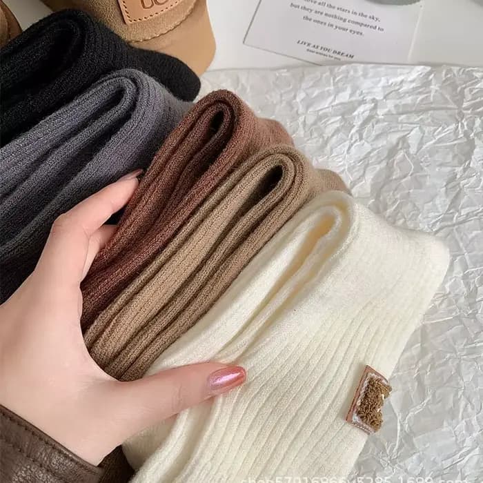 Chaussettes d'hiver confortables et épaisses