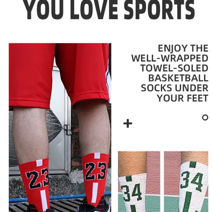 Chaussettes de basket-ball Elite pour hommes