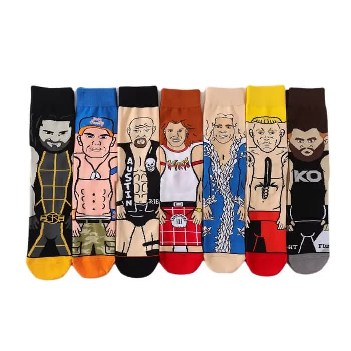 WWE – chaussettes personnalisées pour hommes