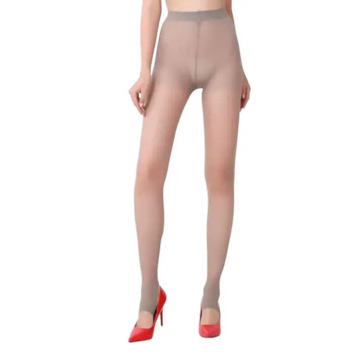 Collants à étriers en soie pour femmes