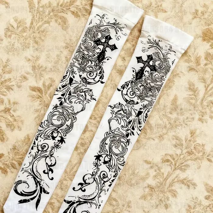 Chaussettes longues féeriques Y2K pour femme