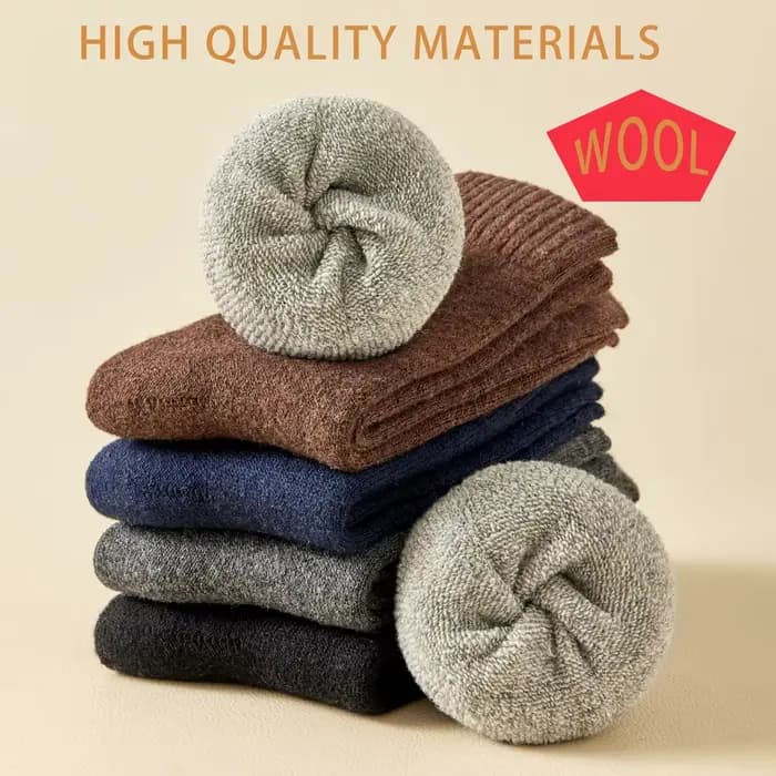 Chaussettes en laine pour hommes