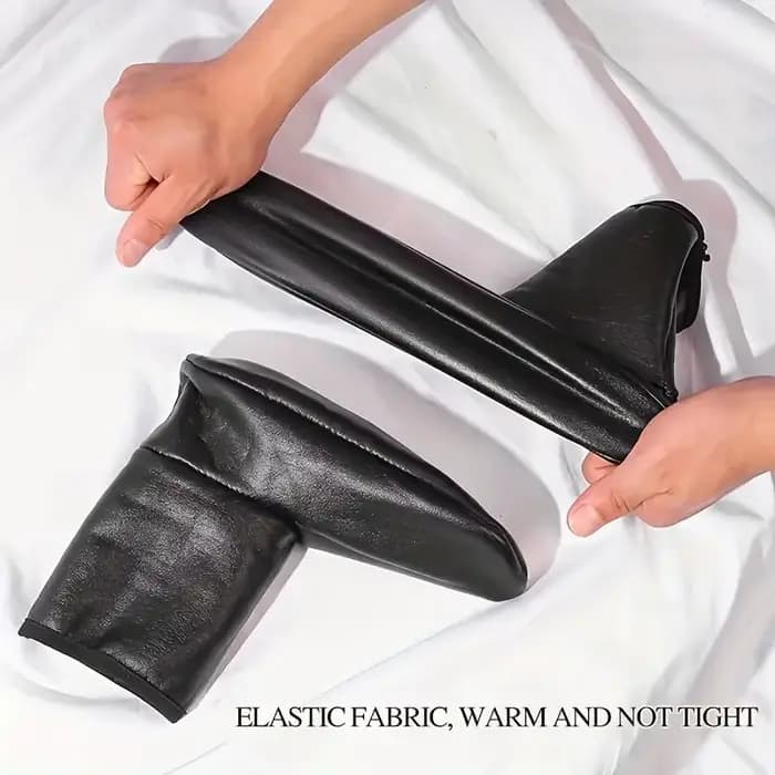1 paire hommes femmes Sports de plein air chaud champ de neige chaussettes pour automne hiver épaissi coupe-vent
