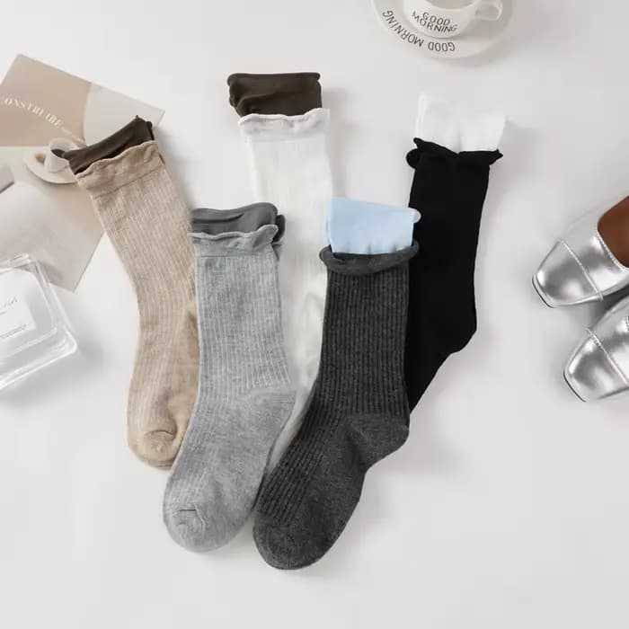 Faux Chaussettes Respirantes en Coton pour Femme