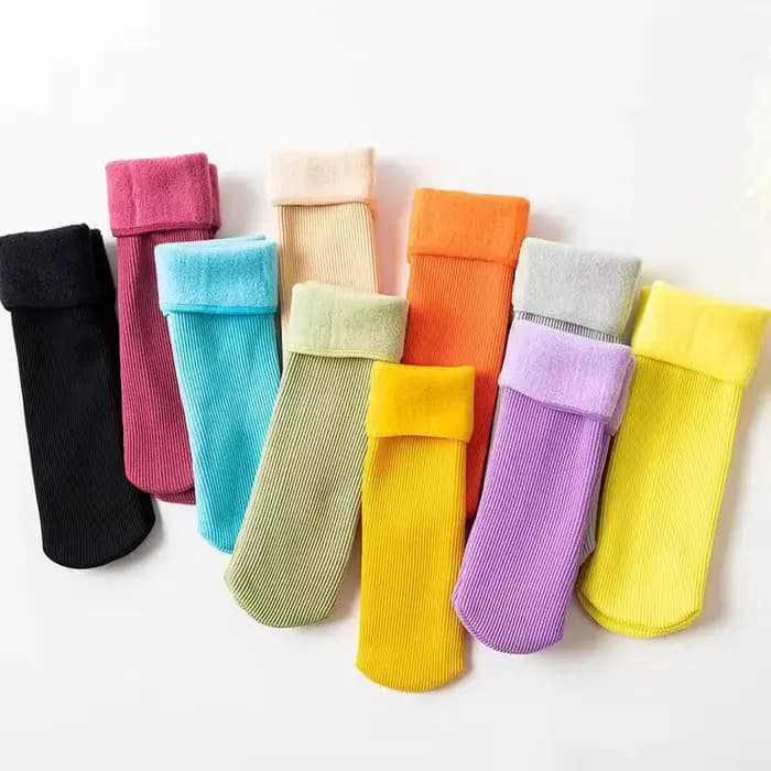 Chaussettes en coton épaissi pour enfants