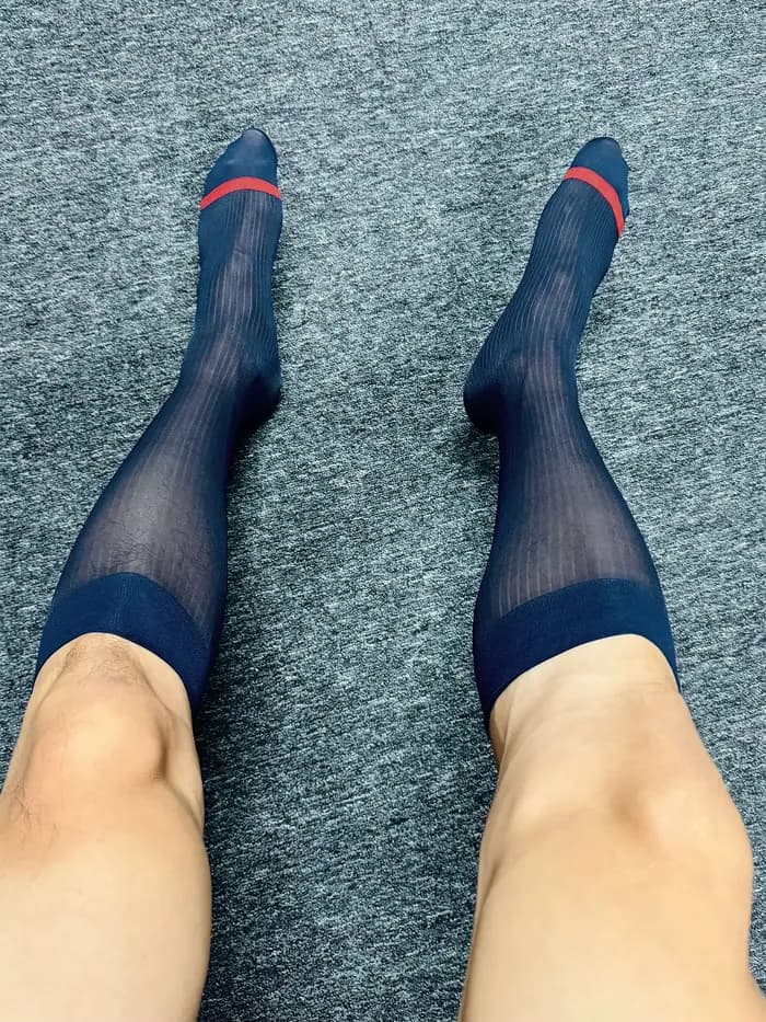 Chaussettes formelles d'affaires pour hommes