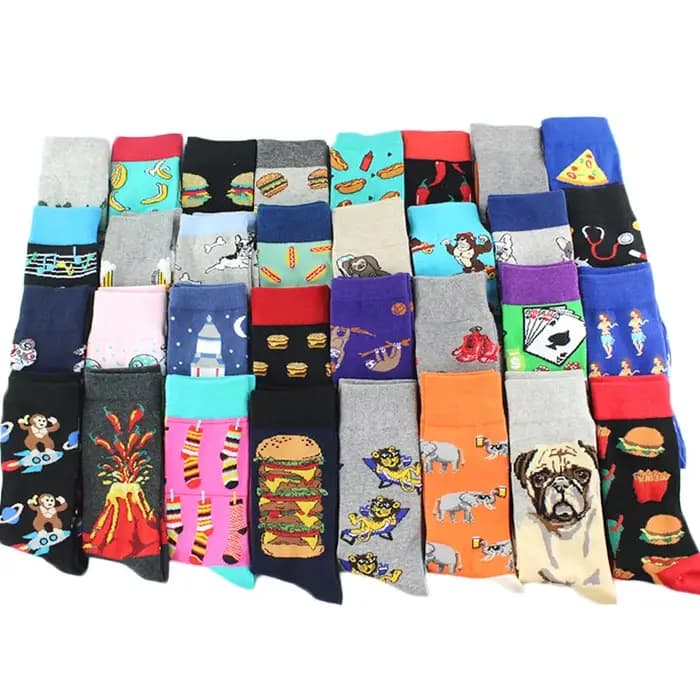 Chaussettes amusantes pour hommes
