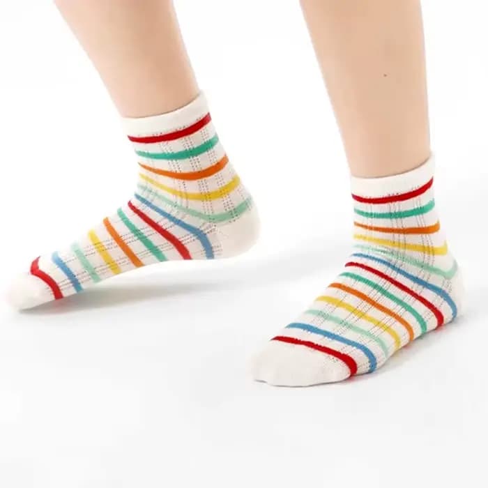 Chaussettes tube en maille pour enfants