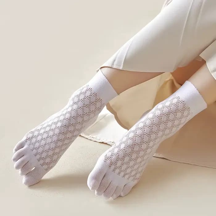 Chaussettes en nylon et soie pour femmes