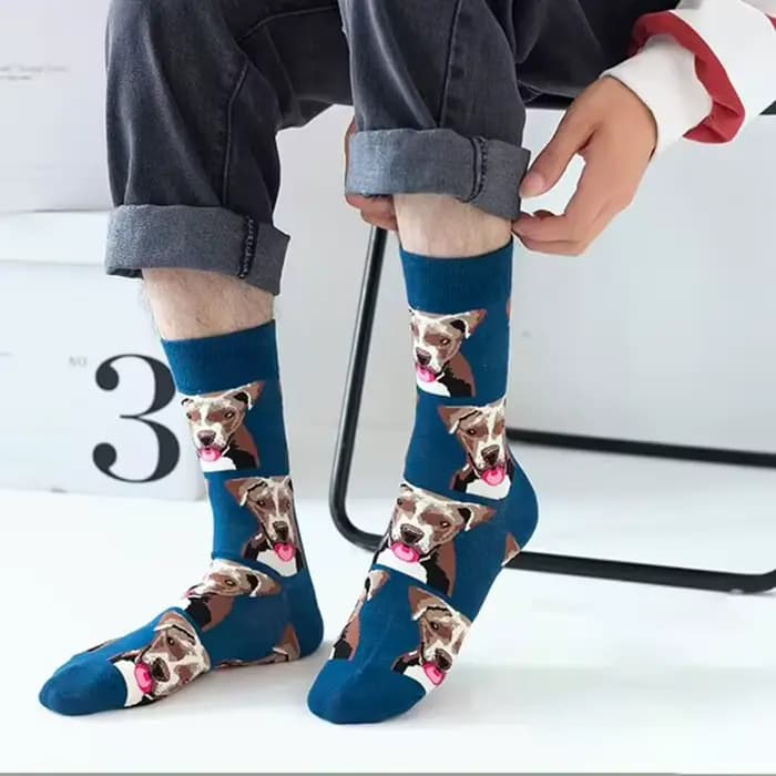 Mode femmes chaussettes dessin animé