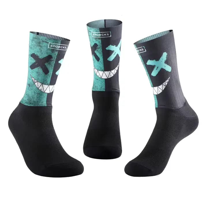 Démon chaussettes de cyclisme hommes