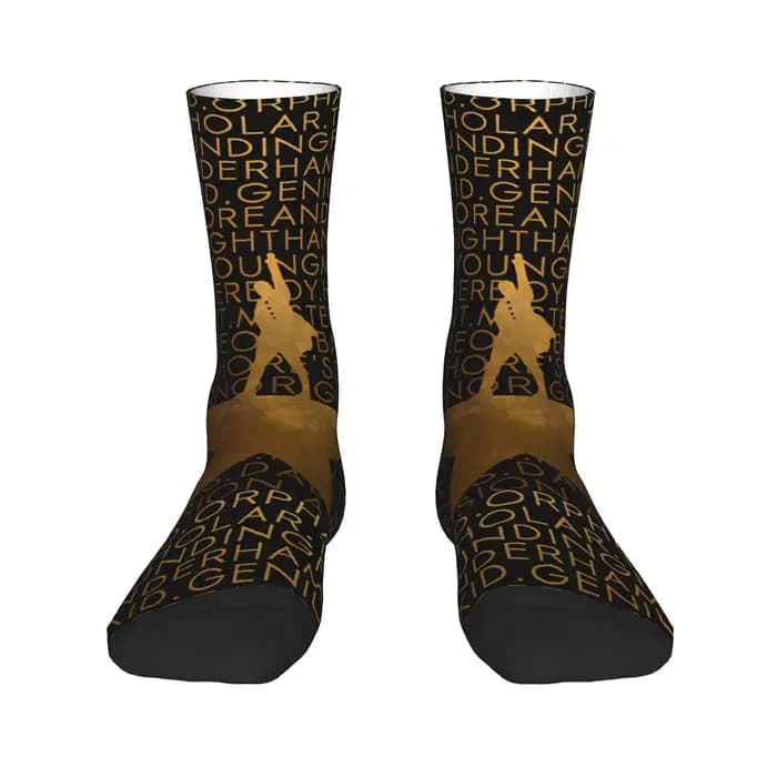 Hamiltons les chaussettes musicales automne bas drôle Couple