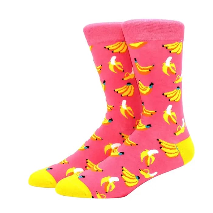 Hommes dessin animé chaussette