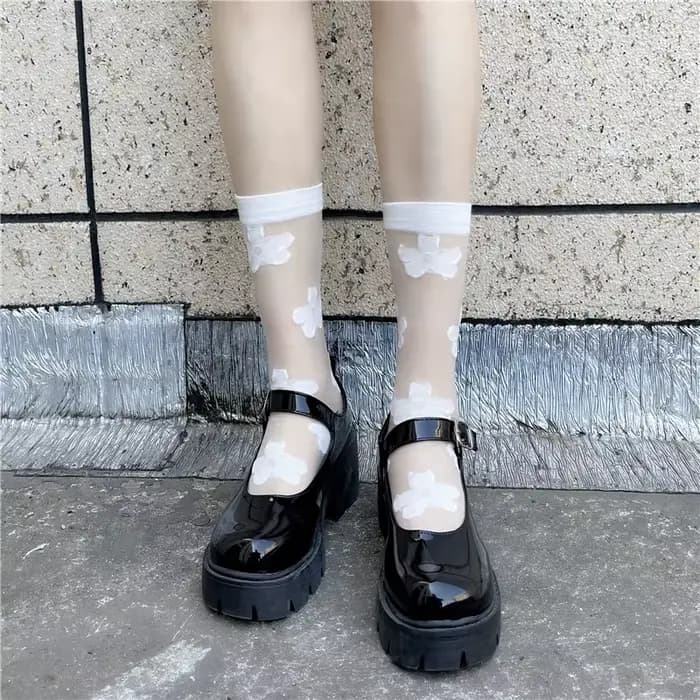 Chaussettes mi-tube d'été pour femmes