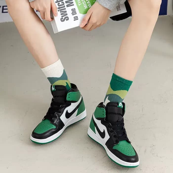 Chaussettes respirantes en coton pour hommes