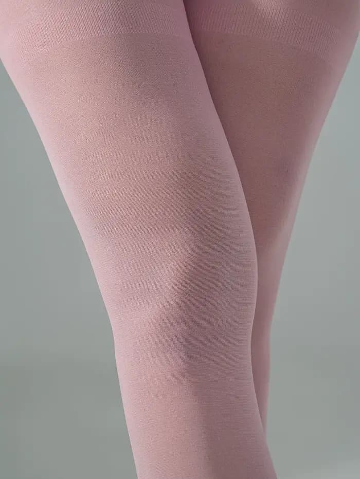 1 paire de collants de compression roses pour femmes