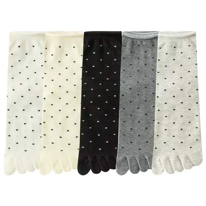 1 paire de chaussettes à orteils pour femmes