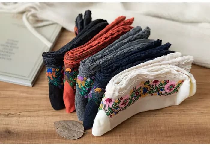 Chaussettes de Style ethnique pour femmes