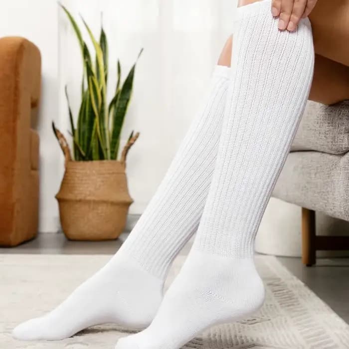 Chaussettes Slouch Thigh High pour femmes