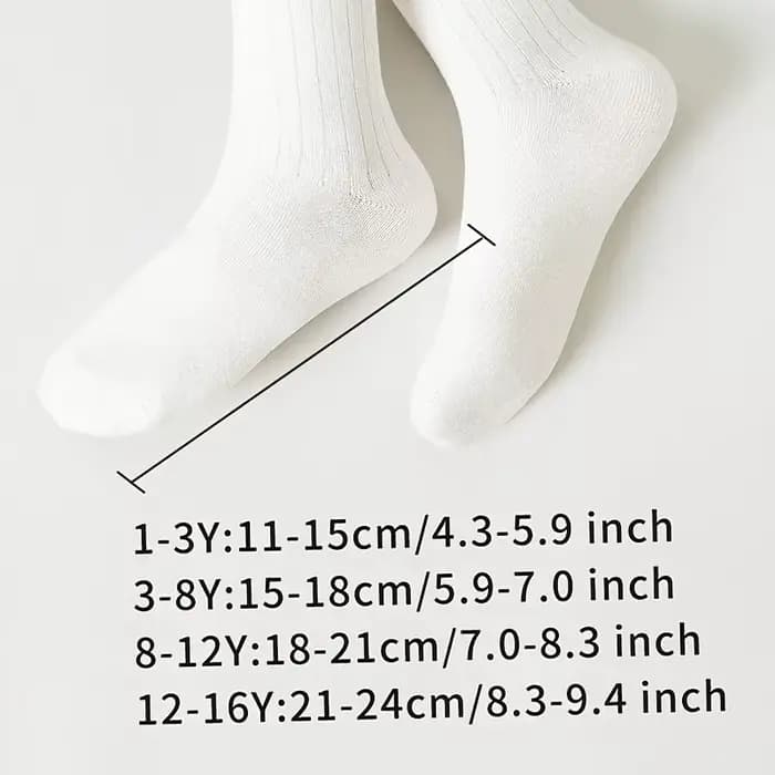 5 paires de chaussettes pour enfants