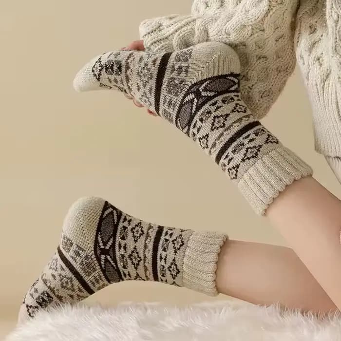 Chaussettes d'hiver en laine