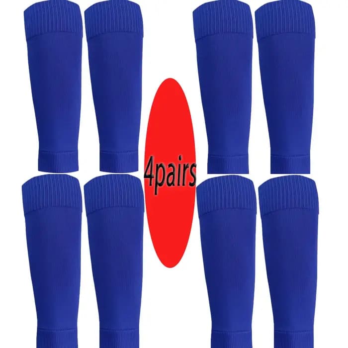 2/4 paires de chaussettes de sport TC bleu marine pour hommes et femmes
