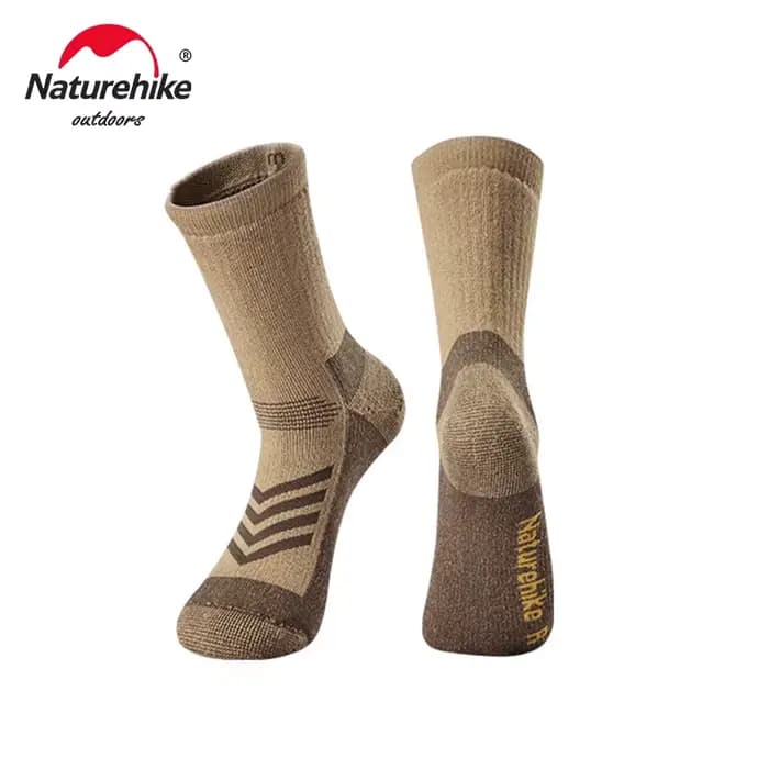 Naturehike chaussettes en laine mérinos hiver hommes femmes randonnée en plein air alpinisme Ski
