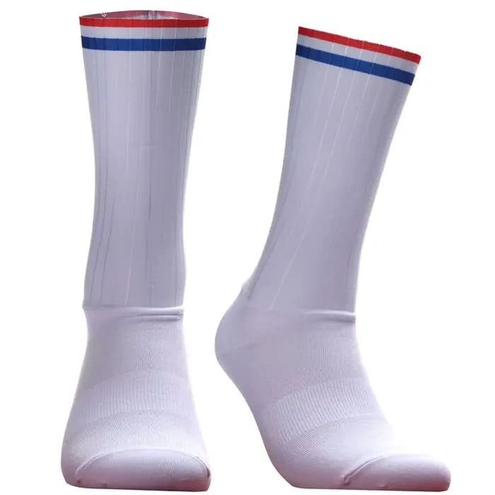 Chaussettes de cyclisme à rayures Aero