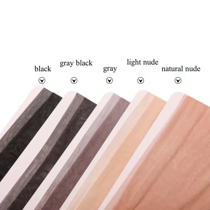 Collants en Nylon entièrement transparents 0D pour femmes