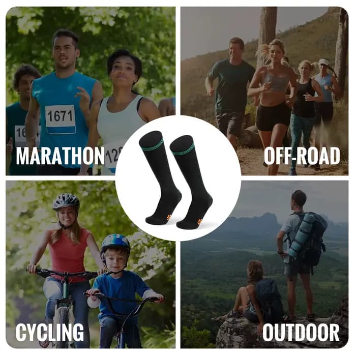 WRELS – chaussettes de Sport à Compression