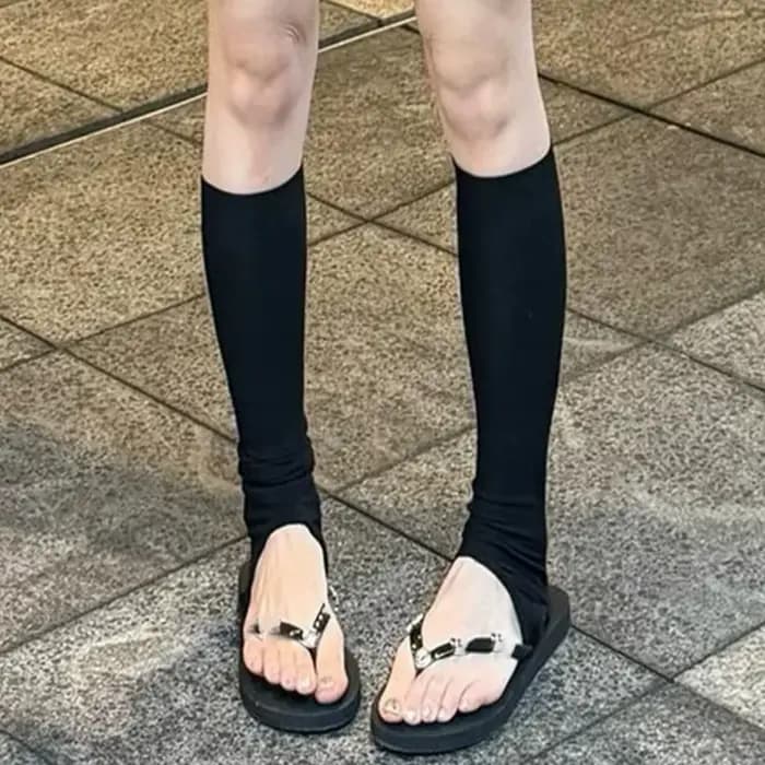 Chaussettes amples de Style Ballet pour femmes