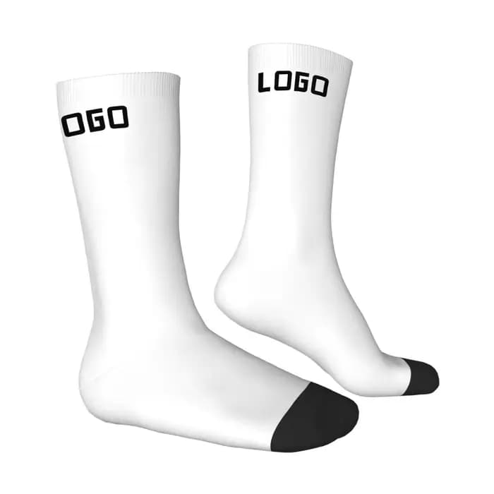 Chaussettes personnalisées avec logo facial