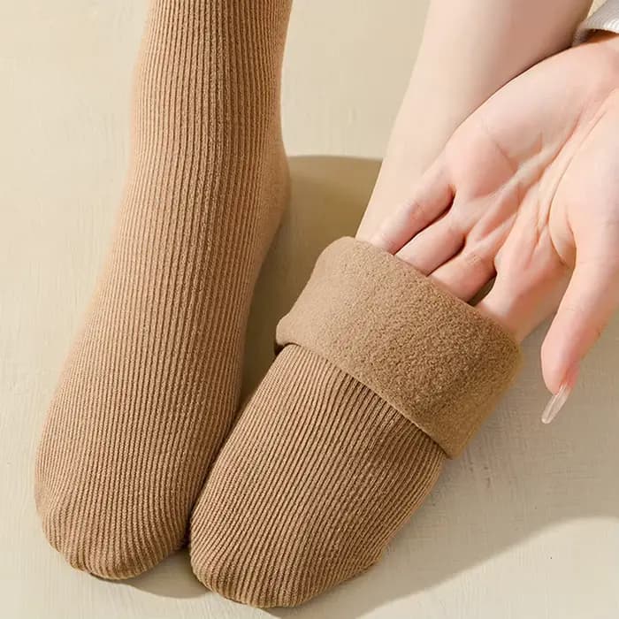 5 paires de chaussettes de neige pour femmes