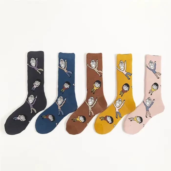Chaussettes de dessin animé pour femmes