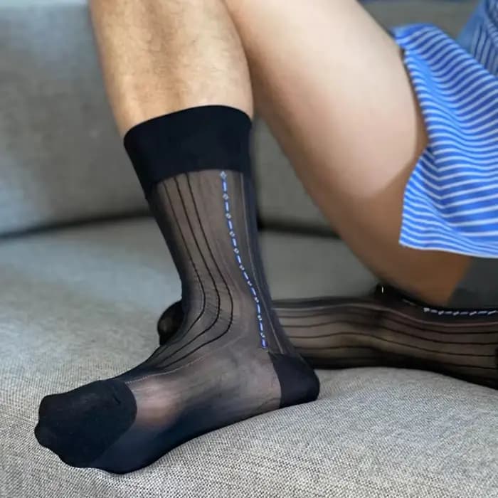 Chaussettes Tube Jacquard pour hommes