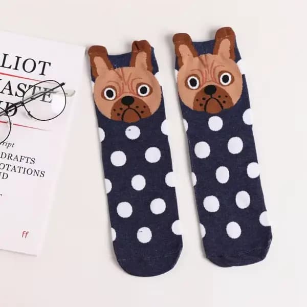 5 paires femmes chaussettes coton