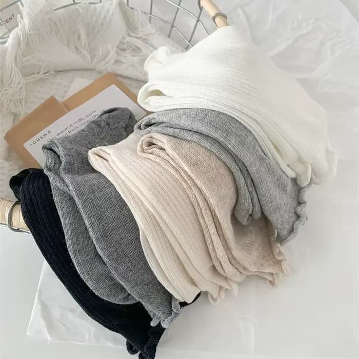 Chaussettes respirantes en maille fine pour femmes