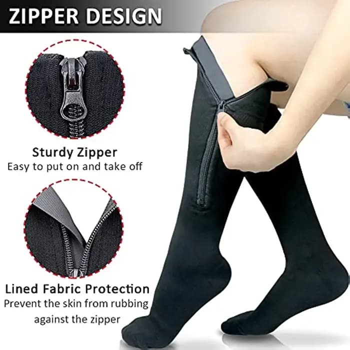 Bas de compression de sport longs pour femmes