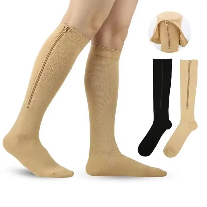 Bas de compression de sport longs pour femmes